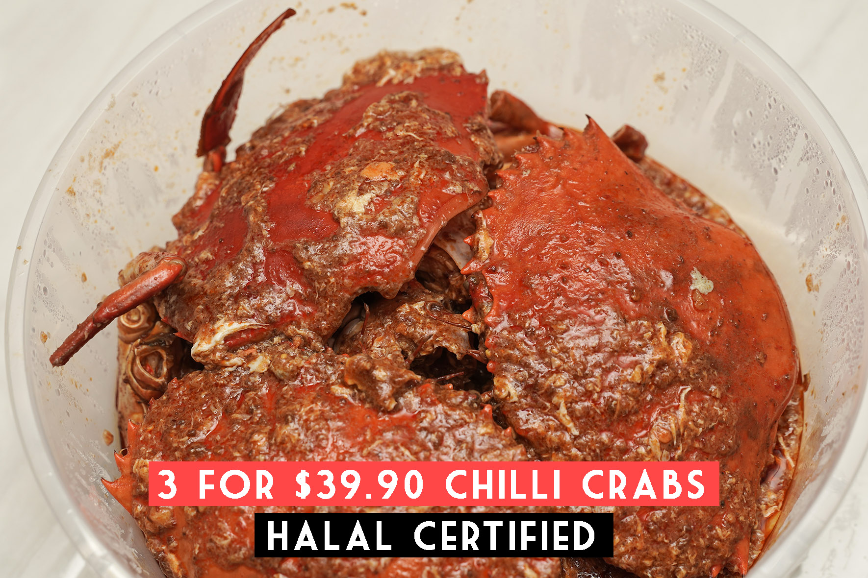 Halal Certified Seafood Stall Launches Crazy Deal 3 for 39.90 Chilli
