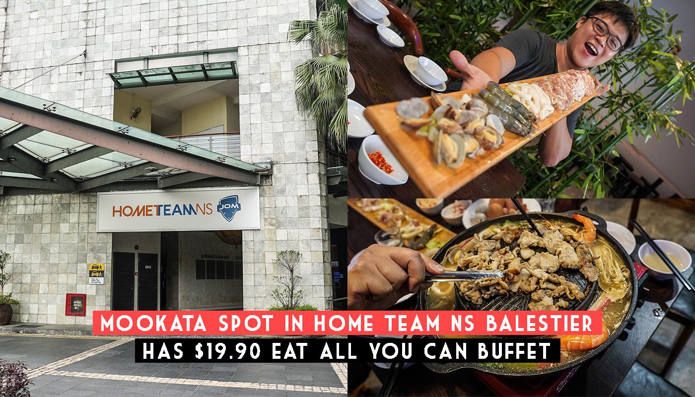Mookata Spot in Home Team NS Balestier has $19.90 Eat-all-you-can Buffet!