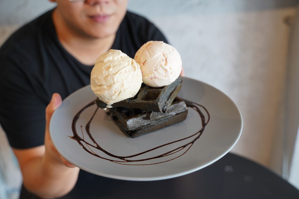 Naked Icecream & Waffles in Kovan, Opens till 2am Daily! Singapore