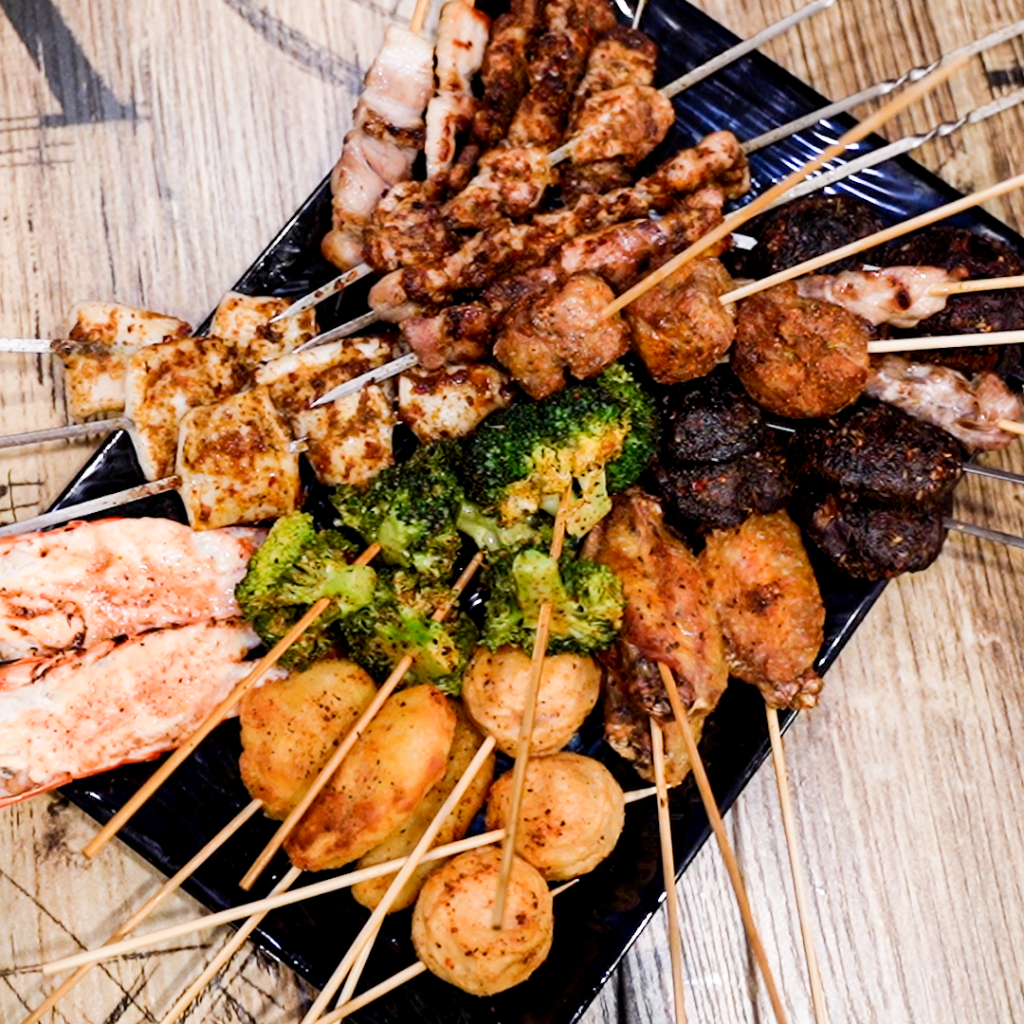 Asian skewers restaurant Post CNY promo 198 for 3 Beer Tower, Get 1