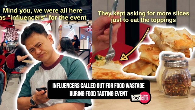 SG Influencer Food Wastage Video Sparks Discussion amongst Singapore Foodies